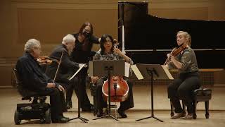 Mozarts Piano Quartet in Eflat Major  Itzhak Perlman and Friends  From the Stage  Carnegie Hall [upl. by Ambrosane78]