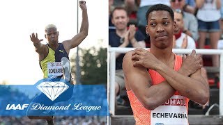 The Best of Juan Miguel Echevarría  IAAF Diamond League [upl. by Ahsikym124]