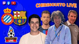 ESPANYOL  BARÇA  Chiringuito Live [upl. by Anivad660]