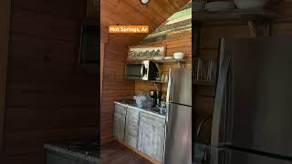 Hot Springs Ar arkansas treehouse cabin woods travel traveling roadtrip [upl. by Roderic74]