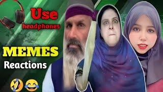 Pashto memes reaction  funny memes  Bakhte Rahman and sohnia shah  Babu girl [upl. by Semajwerdna278]