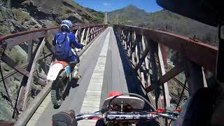 Skippers Canyon Trail Bike ride [upl. by Onidranreb]