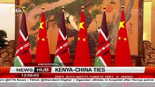 Kenya China ties President Ruto meets Chinese President Xi Jinping [upl. by Akirre]