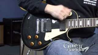 Epiphone Les Paul 7 String with EMG Active Pickups Demo  Guitar Hangar [upl. by Ahsiela]