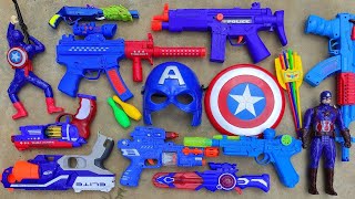 Collecting 7 Sniper Rifles AK47 GUN NERF GUN NERF SNIPER RIFLE M16 GUN NERF MEGA DUAL STRIKE MP5 GUN [upl. by Valorie]