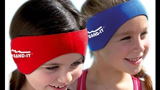 Ear BandIt swim headband amp Putty Buddies swimming earplugs [upl. by Teerell673]