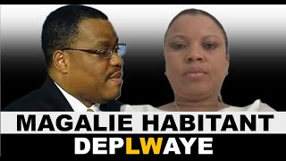 Proche vin tande nan ki kad Magalie Habitant ap netwaye kapital la [upl. by Mellette]