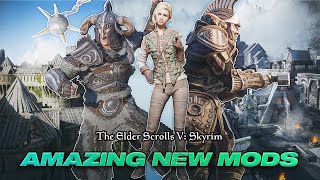 The Most Incredible NEW Skyrim Mods March 2024 [upl. by Neirol]