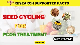 Polycystic Ovary Syndrome PCOS amp Seed Cycling  Does Seed Cycling Actually Work  Women Health [upl. by Kimon]