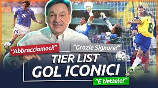 TIER LIST Gol iconici  Fabio Caressa [upl. by Rabjohn]