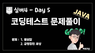 JAVA 알고리즘 코딩테스트  실버4 Day5 25분 문제 풀이  듣보잡 균형잡힌 세상 [upl. by Nonie]