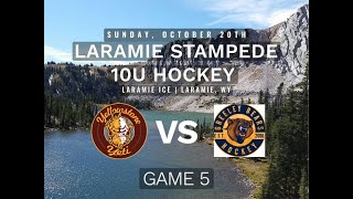 10U Laramie Stampede Game 5  Yellowstone Yeti vs Greeley Bears [upl. by Windham]