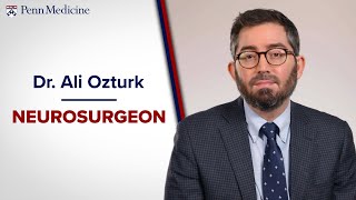 Meet Neurosurgeon Dr Ali Ozturk [upl. by Idola]