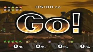 Super Smash Bros Melee  Intro amp Classic Mode  Luigi [upl. by Akiehs639]