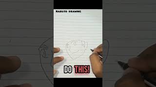 Beginnar mistake anime art naruto drawingtutorial [upl. by Trellas258]