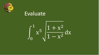 Solving Definite Integral using Trigonometric and Normal Substitution Mis 1526 [upl. by Odlaw516]