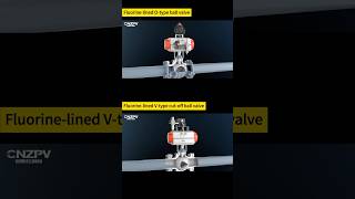 Difference Between Fluorinelined OType and VType Cutoff Ball ValvesValves [upl. by Julide906]