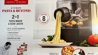 Emeril Lagases Pasta amp Beyond  Spinach Pasta [upl. by Niawat]