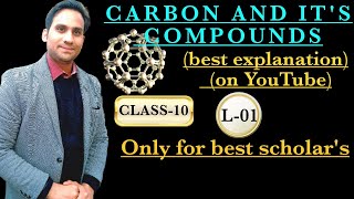 CARBON AND ITS COMPOUND CLASS 10 PART 1 [upl. by Ainnet]