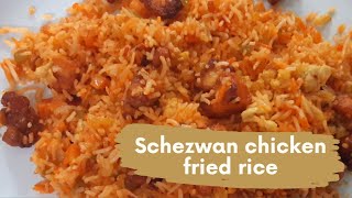 SCHEZWAN CHICKEN FRIED RICE [upl. by Mikaela295]