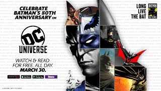 Batman 80th Celebration  DC Universe  The Ultimate Membership [upl. by Wolfort]