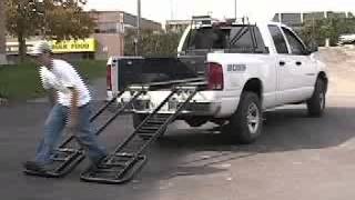 Retractable Ramp System by Boss Truck Accessories [upl. by Eanod163]