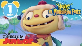 Henry el Monstruo Feliz Henry enciende las luces de Navidad  Disney Junior Oficial [upl. by Jeroma294]