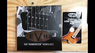 Wiring a Single 5150 EVH 500k Volume Pot To a 5150 EVH Frankenstein Humbucker [upl. by Radke949]