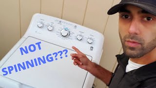 Troubleshooting And Fixing A GE Washer That Will Not Spin [upl. by Alexandria803]