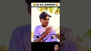 30 Ka Airdrop 😂😂 Free Fire Funny Moment shorts freefire [upl. by Adnhoj282]