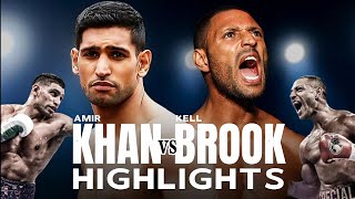 AMIR KHAN VS KELL BROOK HIGHLIGHTS  BOXING [upl. by Carnay]