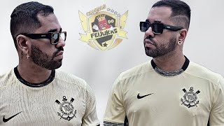 CAMISA CORINTHIANS UNIFORME 3  TORCEDOR x JOGADOR  202324  TAILANDESAS [upl. by Joiner]