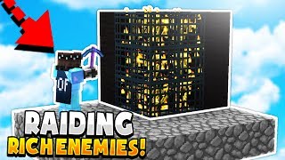 RAIDING THE 5TH RICHEST FACTION  Minecraft FACTIONS 615 [upl. by Nniuq]