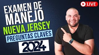 EXAMEN TEORICO DE MANEJO NEW JERSEY 2024 I Aprobarás con estas preguntas [upl. by Alemak506]