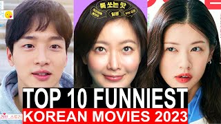 Top 10 FUNNIEST Korean COMEDY Movies of 2023  Best Movies To Watch On Netflix Disney Viki 2023 [upl. by Ahsial]