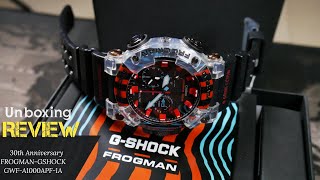 GWFA1000APF1A GSHOCKFrogman 30th Anniversary ฉลองครบรอบ 30ปี กับลิมิเต็ด Frogman [upl. by Amikahs]