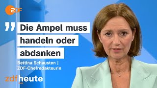 Kommentar zu den Landtagswahlen in Sachsen und Thüringen  heutejournal [upl. by Nohsyt]