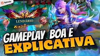 GAMEPLAY EXPLICATIVA DE NOLAN COM EMOÇÃO MLBB  APTOIDE [upl. by Christye506]