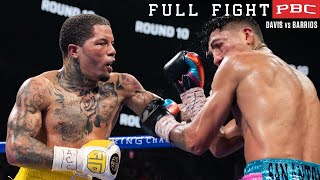 Davis vs Barrios FULL FIGHT June 26 2021  PBC on Showtime PPV [upl. by Pollyanna614]