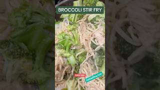 BROCCOLI STIR FRY [upl. by Kuebbing685]