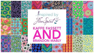 Inspired by FreeSpirit Kaffe Fassett and Brandon Mably [upl. by Tallula]