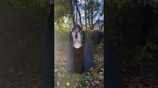 DIY Medieval  Renaissance cloak for winter ❄️⛄️ [upl. by Tihor]