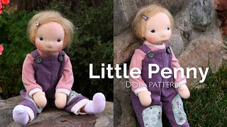 Making a WaldorfInspired Doll Introducing the Little Penny Doll Pattern by Fig and Me [upl. by Vlad]