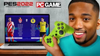 Pes 17 patch Efootball 2022  Gameplay  PC 8gb ram [upl. by Elston367]