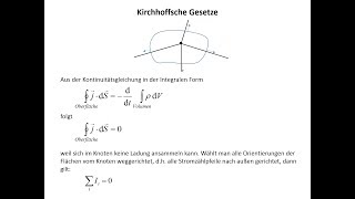 Kirchhoffsche Gesetze mit Zählpfeilen [upl. by Leseil]