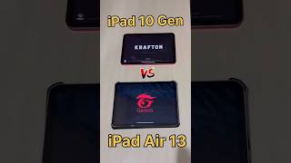 IPad Air 13🤯👿 vs IPad 10 genfreefire shorts viralvideo tablet [upl. by Leunad770]