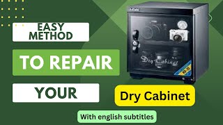 How to repair a faulty Dry CabinetNew idea to replace power module [upl. by Anyela]