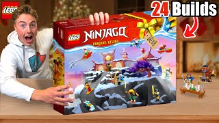 I made a NINJAGO 2023 Advent Calendar [upl. by Atiugal]