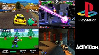 Top 30 Best Activision Games for PS1 [upl. by Aimac822]