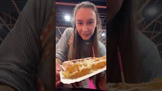 De Favo wafel van de persoon achter de balie proeven Op de KreaDoe 🤩 cardistrygirl tastetest [upl. by Anyalram]